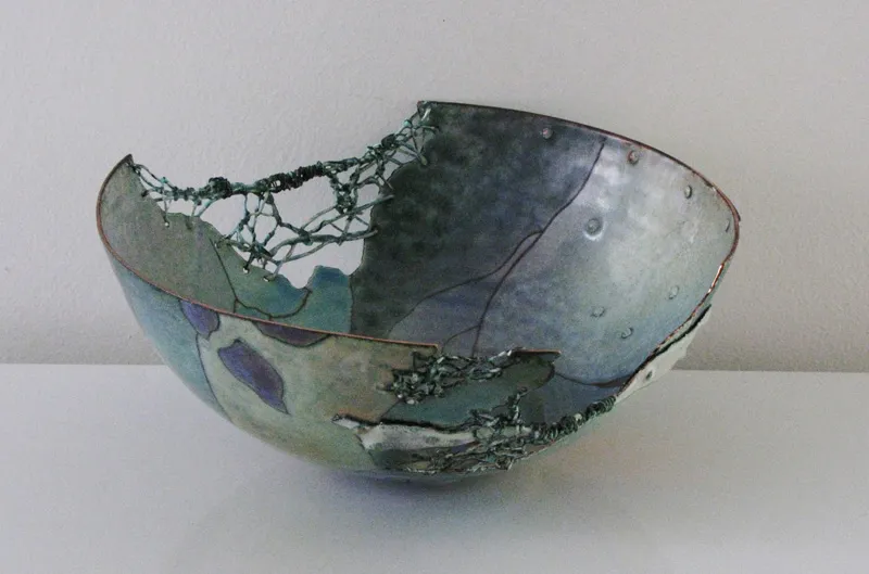 XXXIV — enamel by Judy Stone