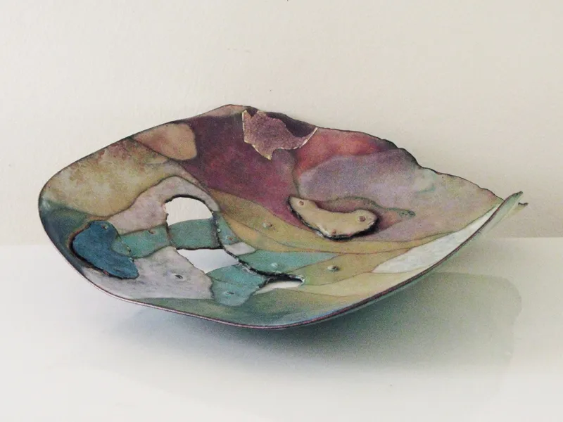 Glio 2 — enamel by Judy Stone