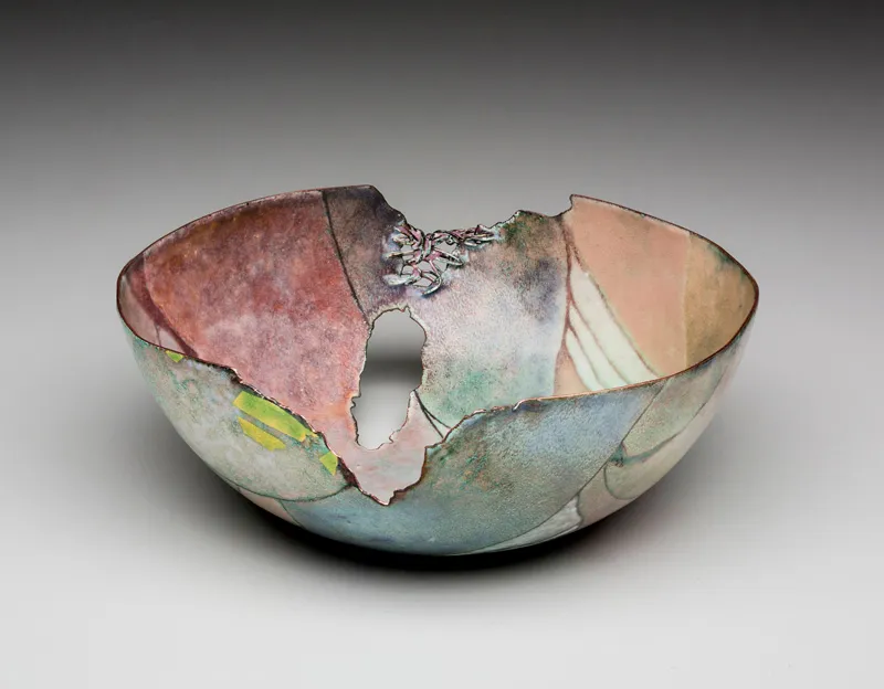 Hermioni 3 — enamel by Judy Stone