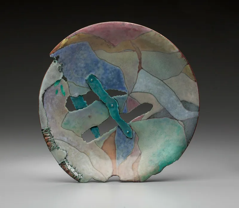 Valve 2 — enamel by Judy Stone